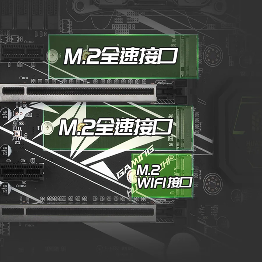 HUANANZHI X99-F8 игровая Материнская плата Intel X99 LGA2011-3 все серии DDR4 RECC 128 ГБ M.2 NVME USB3.0 ATX сервер Mainboa за пределами TF