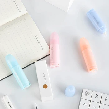 

5mm*4m Cute Colorful Tapes Kawaii Lipstick Style Correction Tape School Writing Corrector Tool Office Supplies Korean Stationery
