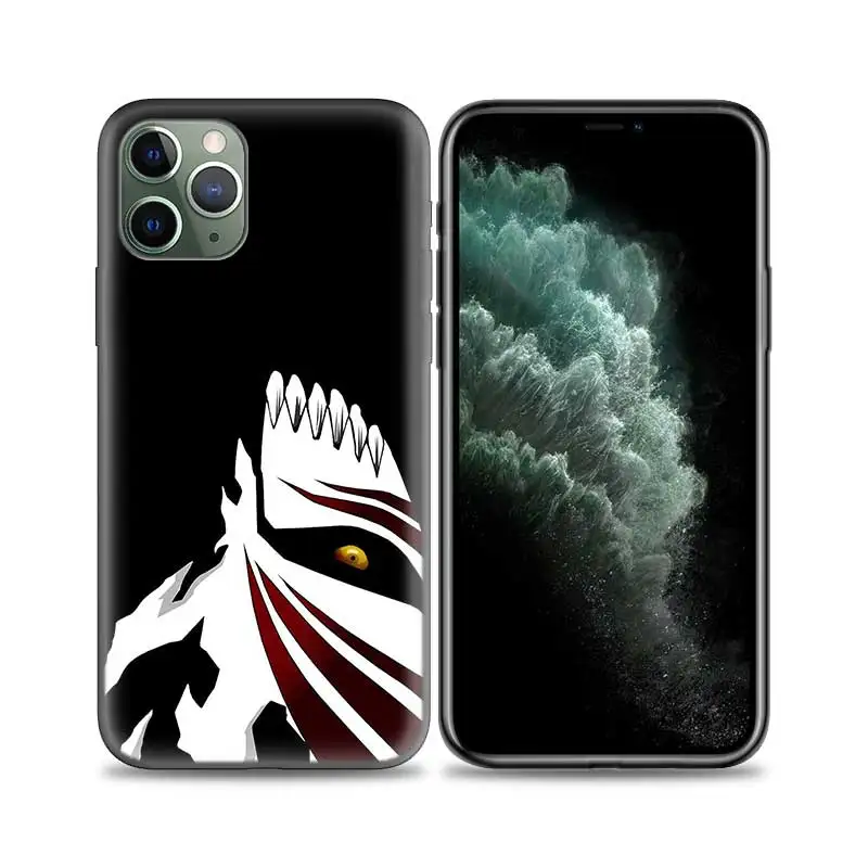 B03 Bleach Аниме Kurosaki Ichigo чехол для Apple iphone 11 Pro XS Max XR X 7 8 6 6S Plus 5 5S SE 5C Мягкий ТПУ чехол для телефона - Цвет: B03