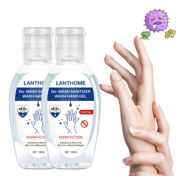 

Silicone Washing hand liquid Nano Silver Disinfection Gel Personal Hygiene Cleaning Supplies Portable Hand Lotion