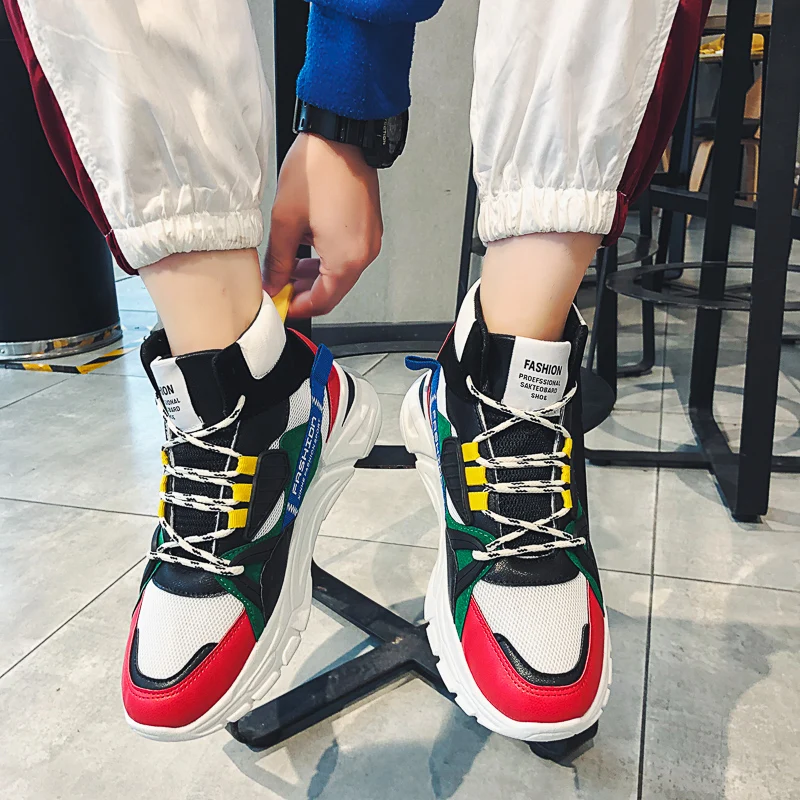 Men's Sneakers Winter Men Sneakers Mesh Casual Shoes for Man Fashion Footwear Adults Autumn Ultralight Sneakers Zapatos