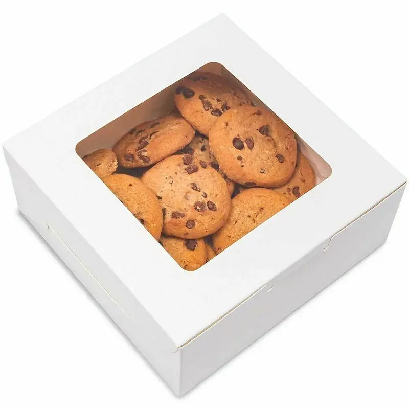Scatole Per Cupcake Con Finestra: Confezione Regalo In Cartone Per Muffin, Biscotti E Torte (6 Pezzi?) - 2