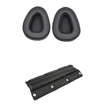 

Cushion Ear Pads Pillow for Skullcandy AVIATOR 2.0 & Headband Comfort Cushion Pad with Snap Locks Fit Beyerdynamic DT440