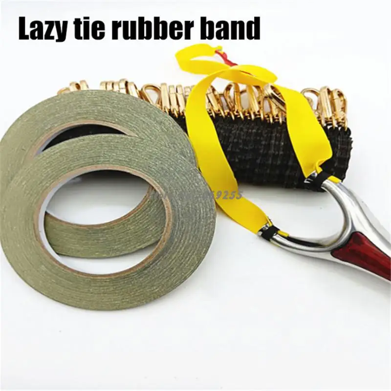 

1 roll slingshot tape rubber belt flat rubber high quality for outdoor shooting hunting slingshot accessories