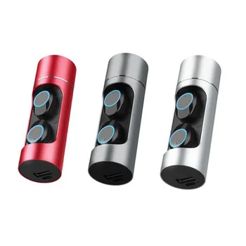 

Bluetooth 5.0 TWS Earphone 1000mah Power Bank Headset LED Display Wireless In-Ear HIFI Earbuds Sport Handsfree Call With Mic