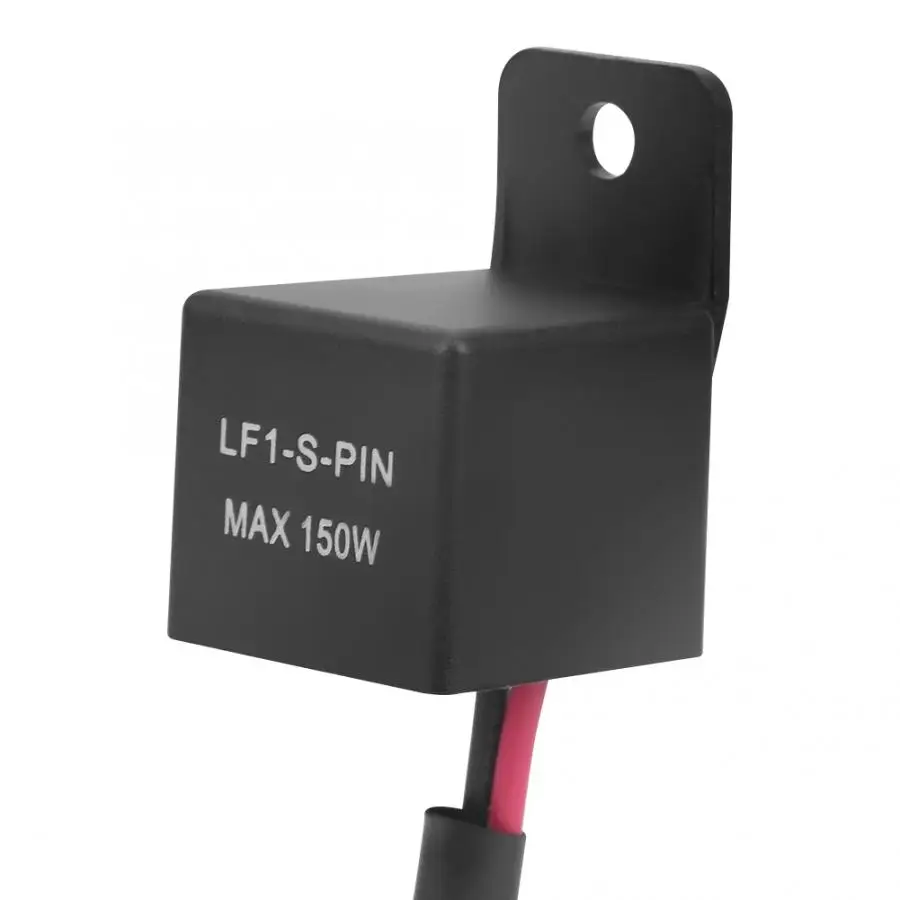 12V 150W 2Pin автомобиль мотоцикл Светодиодный проблесковый мигающий реле с кабелем для мотоцикла указатель поворота