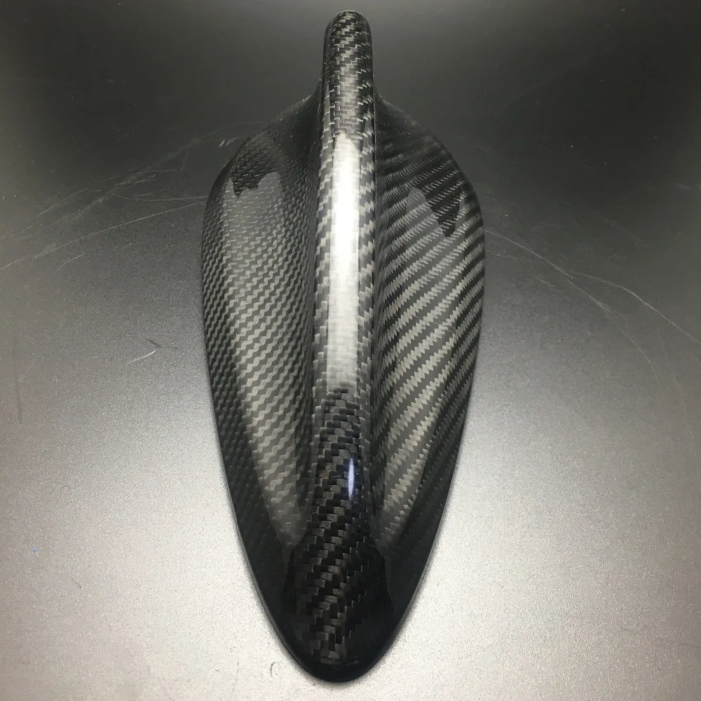 Cubierta Adhesiva De Fibra De Carbono Real Para La Antena De Aleta De
