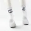 DON`T FOLLOW ME I AM LOST TOO casual men women letter socks hip hop Cotton skateboard high street harajuku funny happy socks ► Photo 2/4