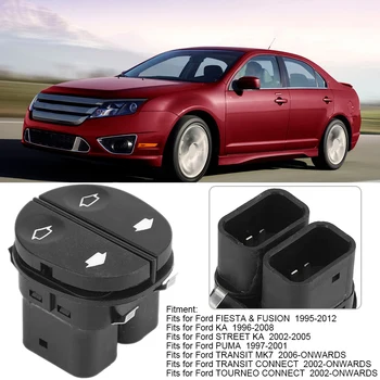 

Front Left Window Control Switch Button 96FG14529BC Fits for Ford TRANSIT MK7