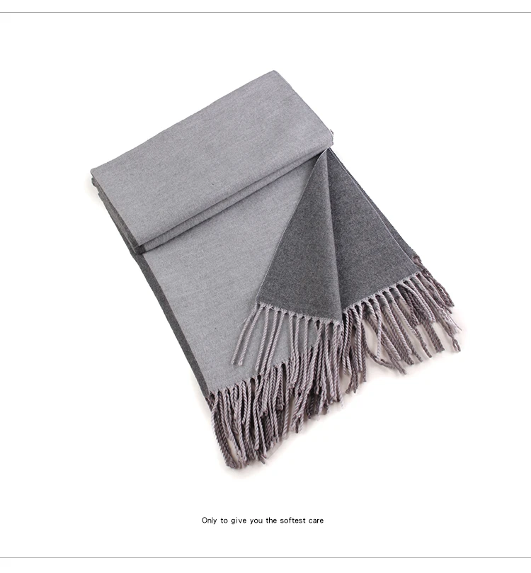 Scarf Winter Thick Warm Women Extra Long Warm Cashmere Pashmina Scarves Wraps Tassel Female