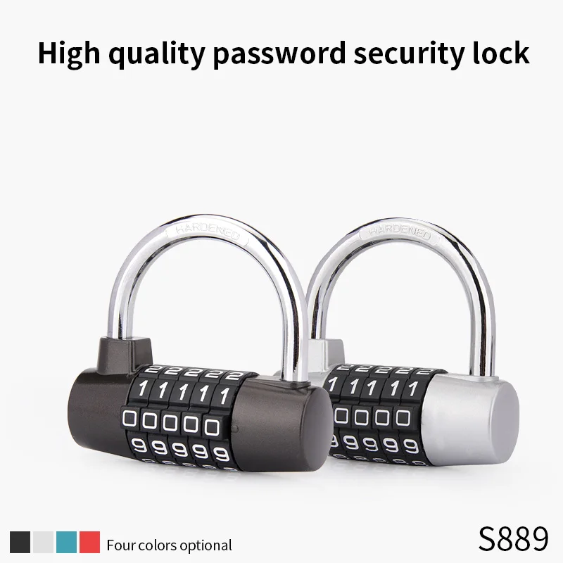 Gym locker child lock travel trolley suitcase drawer toolbox accessories password lock durable padlock color