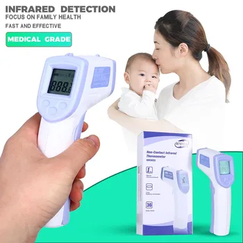 

Muti-fuction Thermometer Baby/Adult Digital Termomete Infrared Forehead Body Non-contact Temperature Measurement Device
