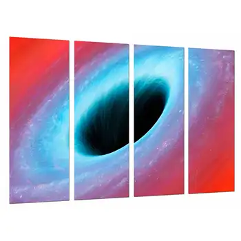 

Sky Black Hole, Astronomia, Planets, photo print on wood, modern picture decorative 26863
