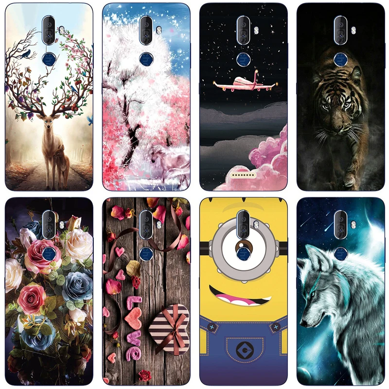 Чехол для телефона Alcatel 3V 5099D 5099 5099A 6 0 дюйма Solf TPU сотовый телефон модная кошка сова