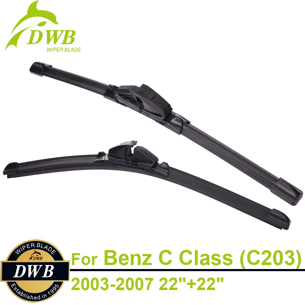 Wiper Blades for Mercedes-Benz C Class (C203) 2003-2007 22&quot+22&quot 2pcs Free Shipping Expert Fit Windshield Wipers | Автомобили и