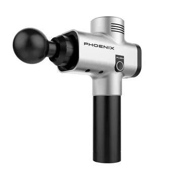 

Phoenix A1 Muscle Massage Gun Deep Tissue Massager Therapy Gun Exercising Muscle Pain Relief Body Shaping With 6 Heads