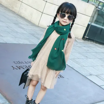 

Children's Scarf Cute Little Strawberry Print Male and Female Baby Cotton Neckerchief Scarf Fashion Black