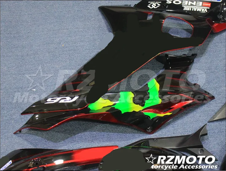 ABS мотоцикл обтекатель для YAMAHA R6 R6 17 18 впрыска кузова все виды цветов No. FF3001
