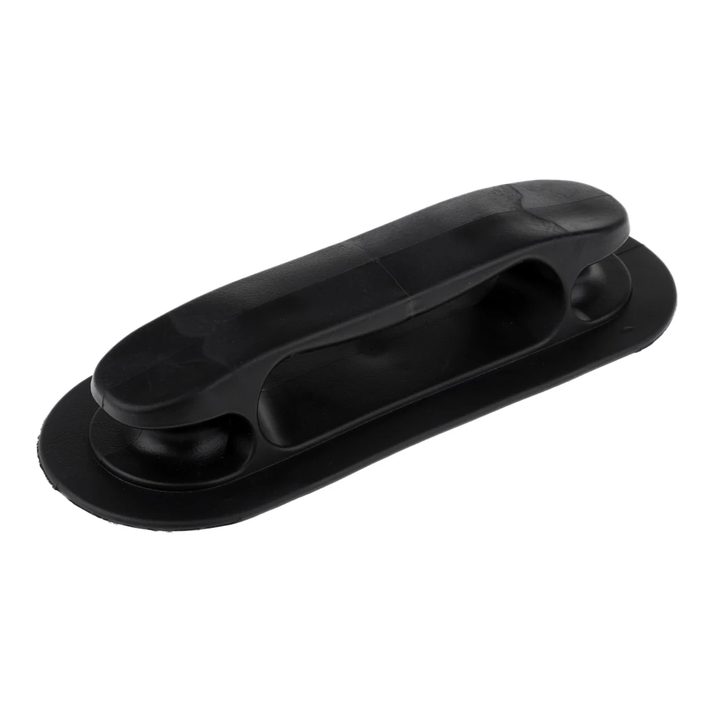 PVC Grab Handle for Inflatable Boat Rubber Dinghy Kayak Canoe Inflatable Boat Kayak Canoe Dinghy Raft - Color: Style 2 Black