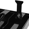 Large Cabinet Cash Drawer Register Insert Money Tray 5 Bills 4 Coins Compartments Storage Box Replacement Cashier 4