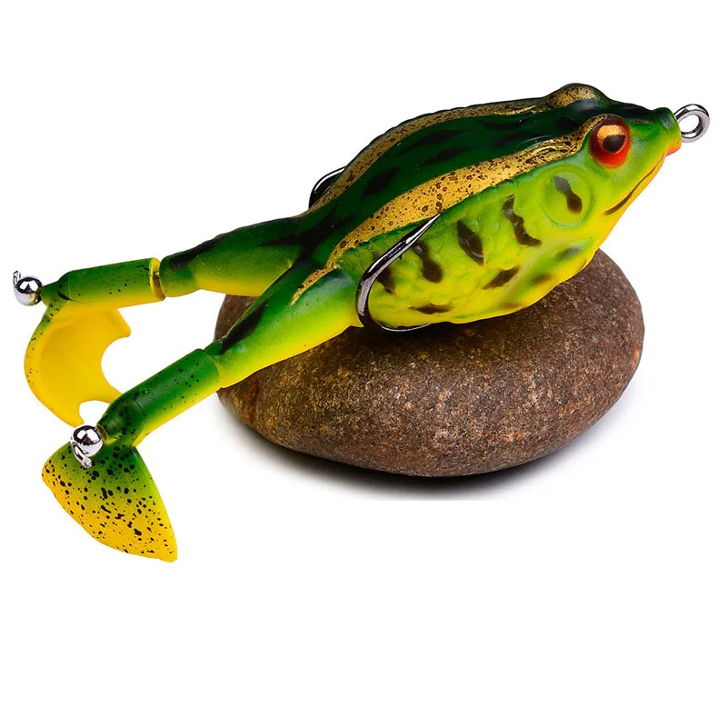 Double Propeller Frog Soft Bait