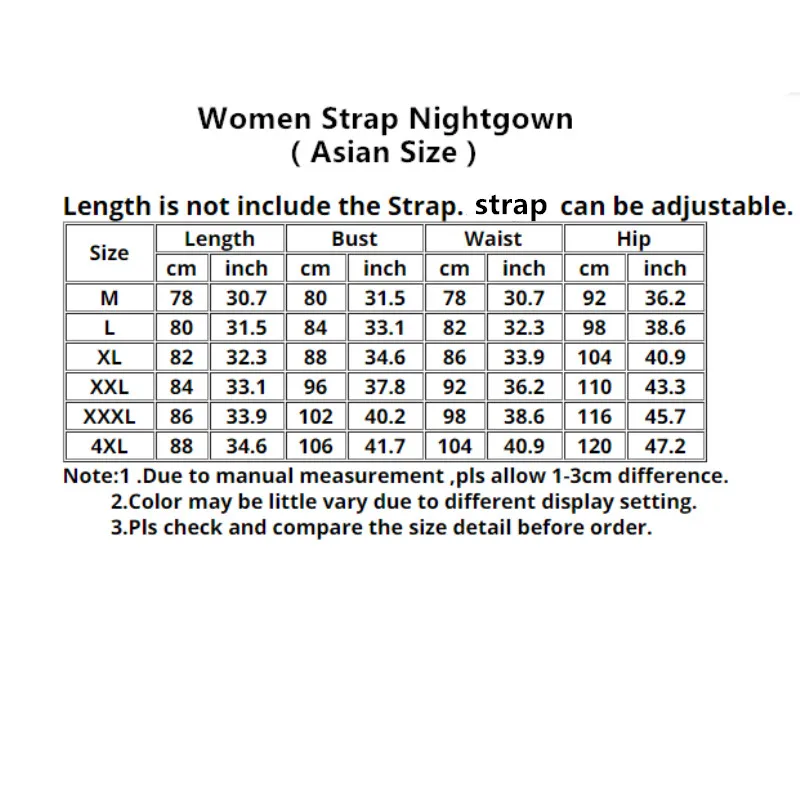 Women Nightgowns Women Nightdresses Sleeping Dress Women Satin Nightgown Lady Sexy Spaghetti Strap Night Dress Female Sleeveless Sleepwear Plus Size 3XL 4XL Nightwear