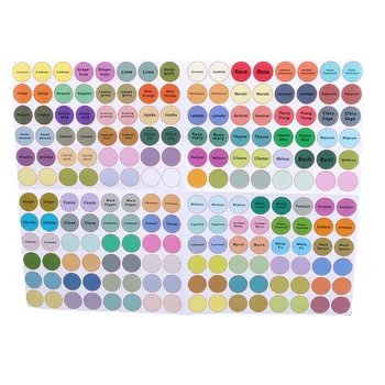 

Waterproof Round Essential Oil Bottle Cap Stickers Labels Self-adhesive Round Blank Labels For Essential Oil Bottle