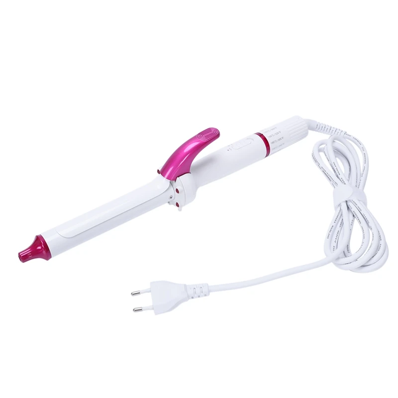 

ABRA-Curling Iron Hair Curler Wand Curl Magic Hair Curling Iron Salon Tools Titanium Auto Hair Curlers Eu Plug