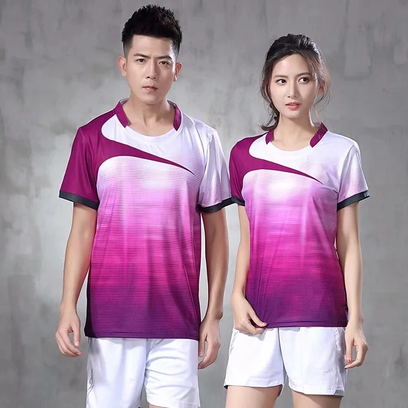 Badminton shirt Women Men short sleeve Sportswear outdoor Running sports workout clothing short sleeve t shirt sports clothes