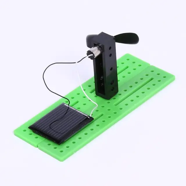 Solar Cells Experiment DIY Solar Assembling Creative Educational DIY Toys for Children Kids Gift 1