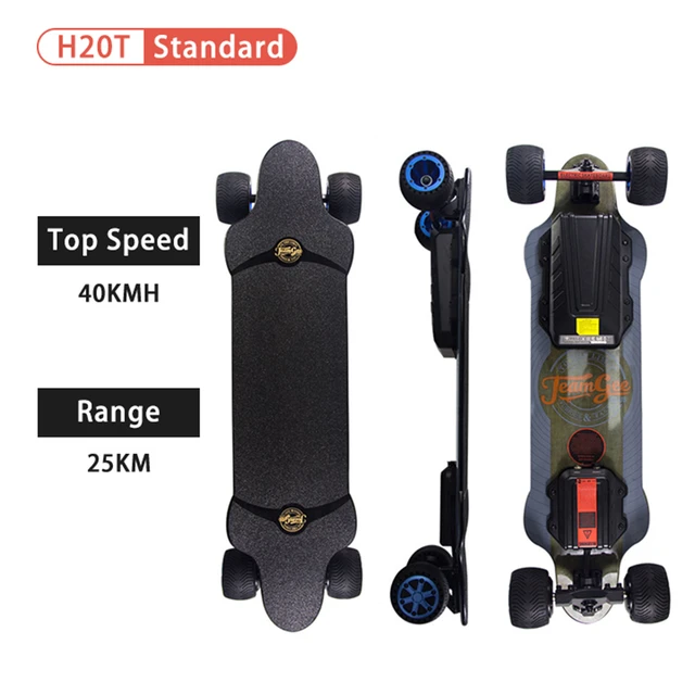 Makkelijk te begrijpen Zoek machine optimalisatie hack Teamgee H20T Elektrische Skateboard Off Road Skate Board Volwassen  Longboard Hoverboard Electirc Motor Skateboard Overboord Eskateboard -  AliExpress