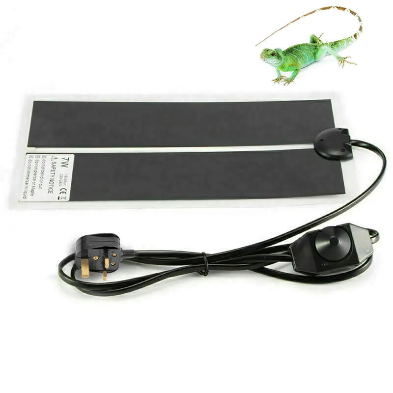 Reptile Vivarium Heat Mat Heating Warm Heater Pad With Thermostat Controller heating pads
