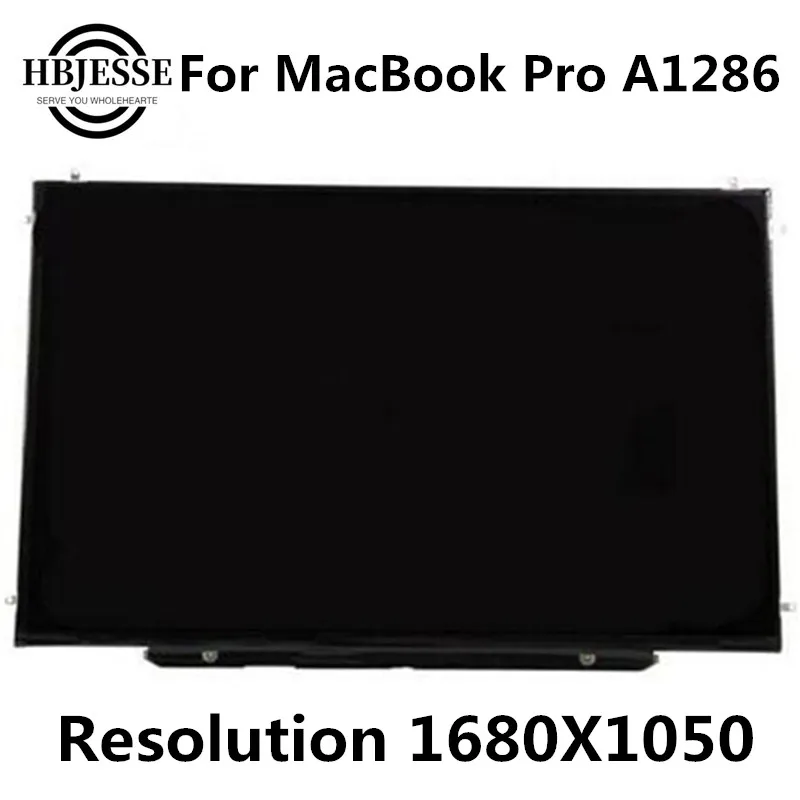 Высокое разрешение 1680x1050 матовый светодиодный ЖК-экран для MacBook Pro 15 4 &quotUnibody A1286