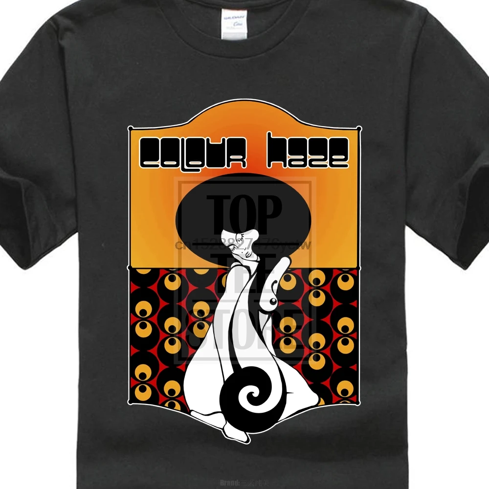 Цветная Дымчатая футболка S M L XL 2XL 3XL немецкая Psychedelic Rock Stoner Band | Мужская одежда