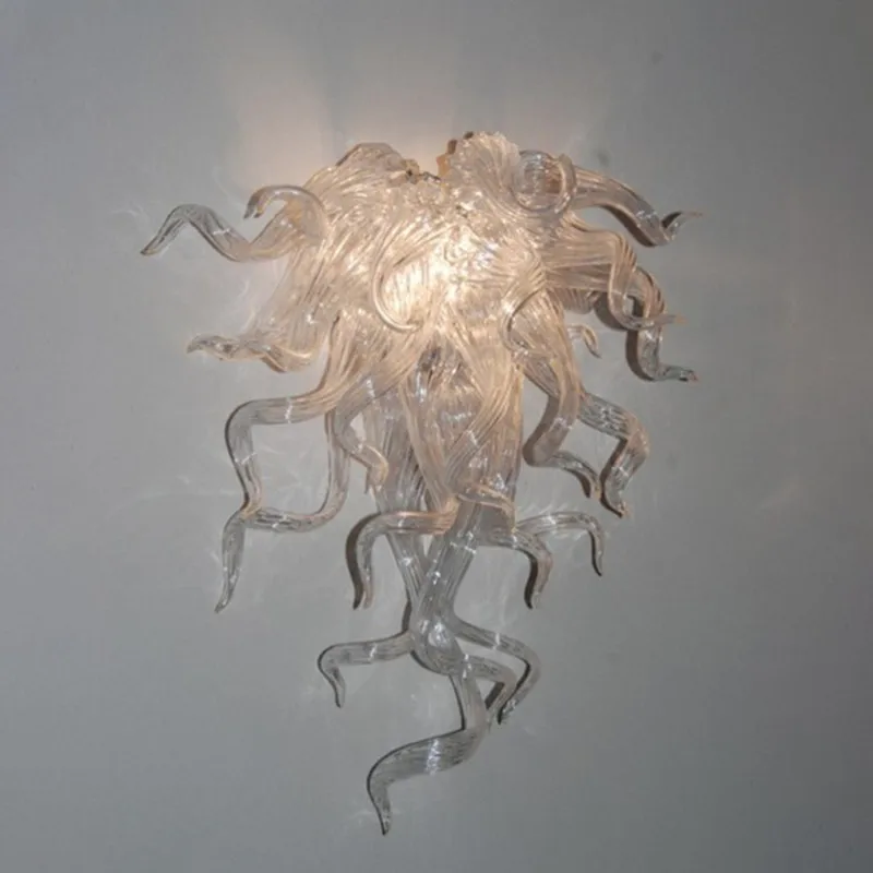 Low Price Transparent Crystal Wall Lamps Clear Glass DIY Modern Mounted with LED Bulbs 12x16 Inches Cheap Lights | Освещение