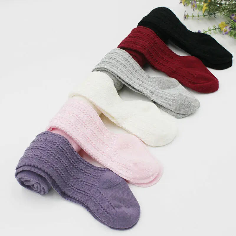 

new High Quality cute Baby Girls Knee High Cotton Long Warm Stocking Kids Toddlers Tights Leg Warmer Stockings 0-3Y