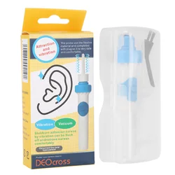 Portable Comfortable Ear Cleaner Electric Vacuum Ear Cleaning Tools Soft Adults Child Mute Earpick Easy To Clean Safely Ear Care