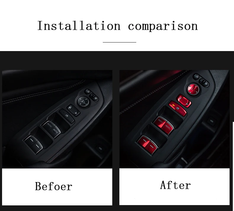 十代雅阁 inspire升窗按键亮片2