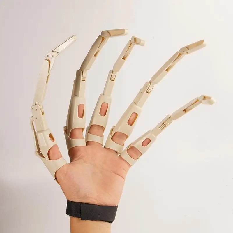 Halloween Creative Jointed Finger Gloves Flexible Joint Halloween Party Costume Accessories Gift Hand Model 