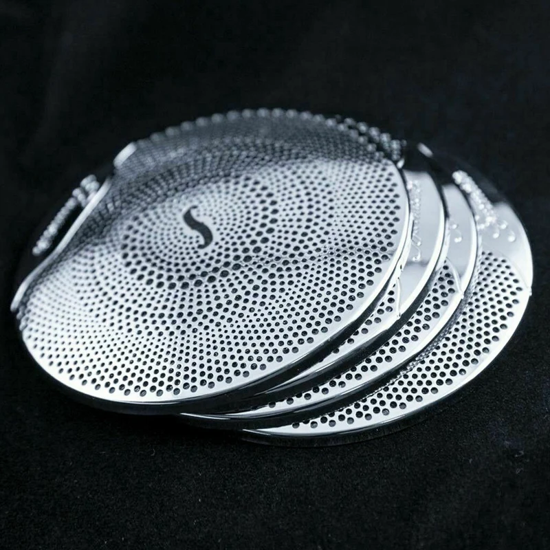 Хромированный дверной аудио динамик, звуковая крышка, отделка Берлинского голоса, гранулы, декоративные для Mercedes Benz C300 C250 GLC класс