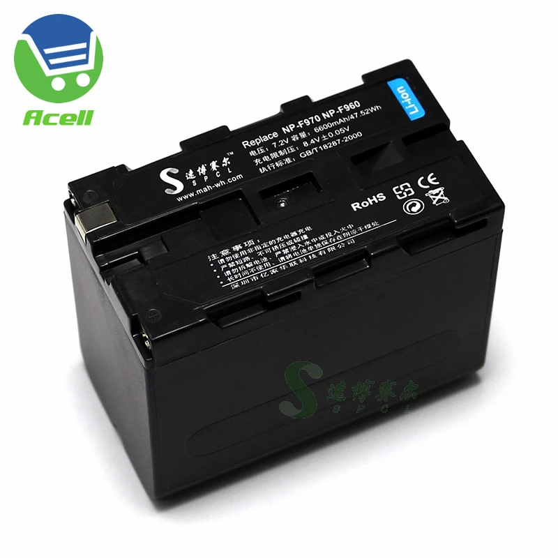 Npf970 Npf960 Battery For Sony Hxrnx200 Nx100 Nx5 Nx3 Nexea50 Fs100