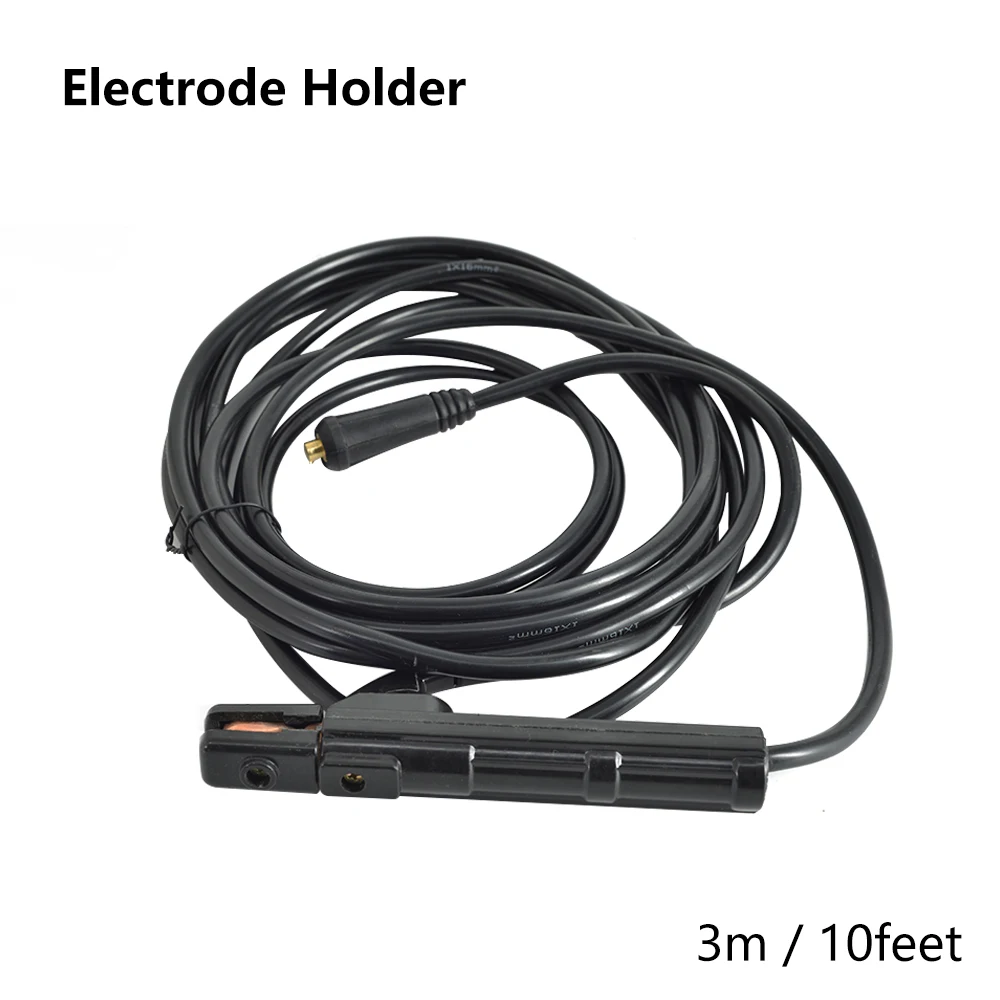 200A Arc Welding Clamp Electrode Welding Holder 3Meter Cable 10-25 Connector for MMA Tig Welder