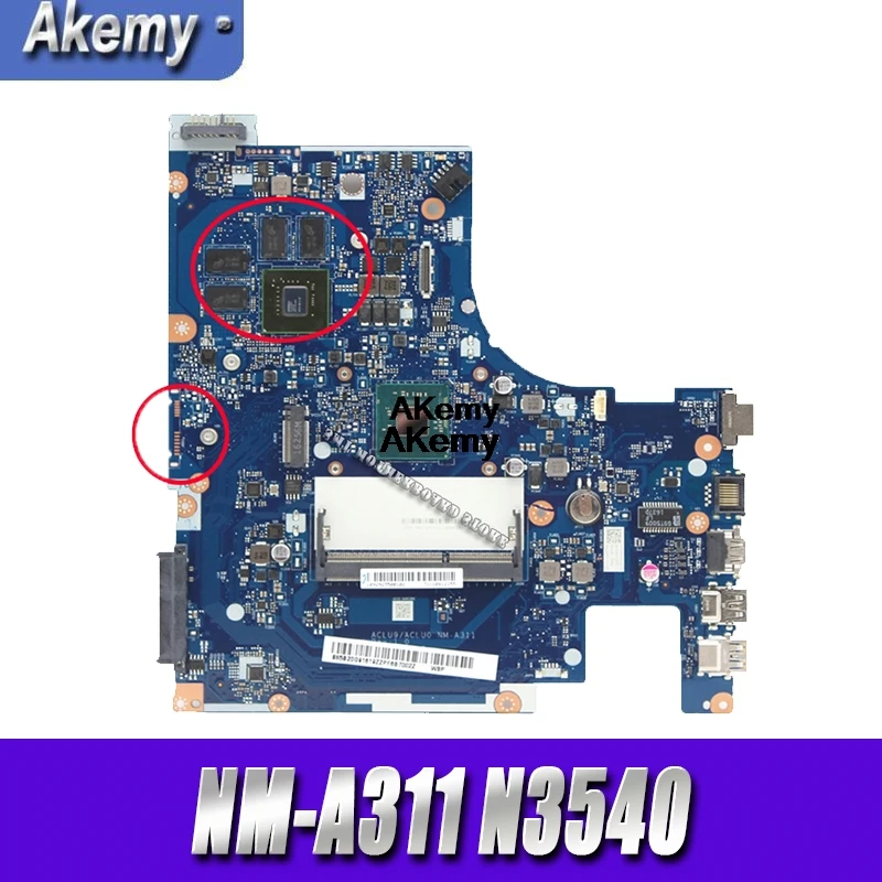 G50-30 Moederbord Fru: 5B20G91616 Voor Lenovo G50-30 Laptop Moederbord ACLU9/ACLU0 NM-A311 SR1YW N3540 DDR3 820M 1 Gb G50-30 Moederbord Fru: 5B20G91616 Voor Lenovo G50-30 Laptop Moederbord ACLU9/ACLU0 NM-A311 SR1YW N3540 DDR3 820M 1 Gb
