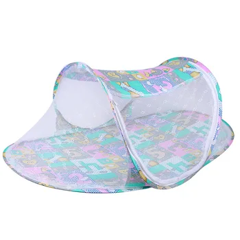 

Baby Mosquito Net Cribs Yurt Shui Zhang Bottom Portable Collapsible Cots/Cribs Mosquito Net for Baby Crib Bed Tent