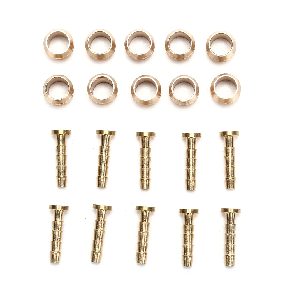 10pcs Bicycle Brake Hose MTB Hydraulic Disc Brake Olive Connect Insert For BH90 Hydraulic Disc Cable