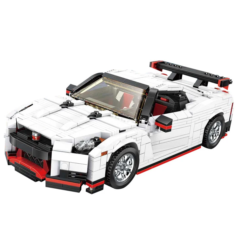 Пресс форма для King 13104 Творческий идея серии Nismo Nissan GTR R35 совместимый дизайн Moc 20518