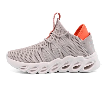 

Spring and Autumn Men's Comfortable Trend Mesh Light Casual Shoes Non-slip Wear-resistant Running Shoes Lace-up Sneakers