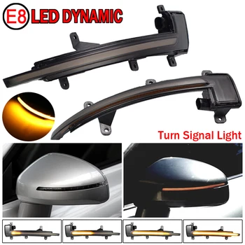 

Dynamic Blinker For Audi TT Mk2 8J TTS R8 2007-2014 LED Turn Signal Side Mirror Lights arrow 2008 2010 2011 2012 2013 TTRS
