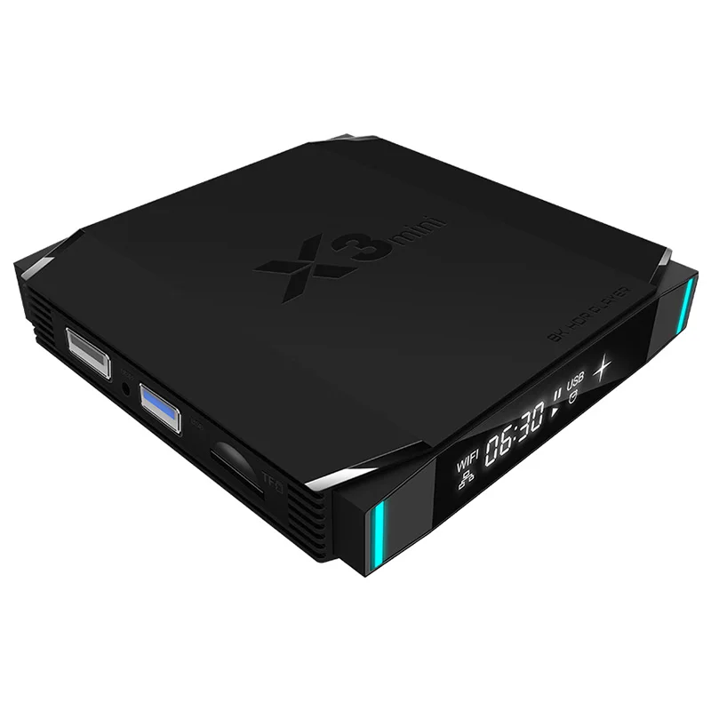 EACHLINK X3 Мини Android 9 0 Смарт 8K UHDTV коробка Amlogic S905X3 4 ГБ 32 ГБ/64 Гб 2 ГГц 5 ггц WiFi 100 Мбит/с