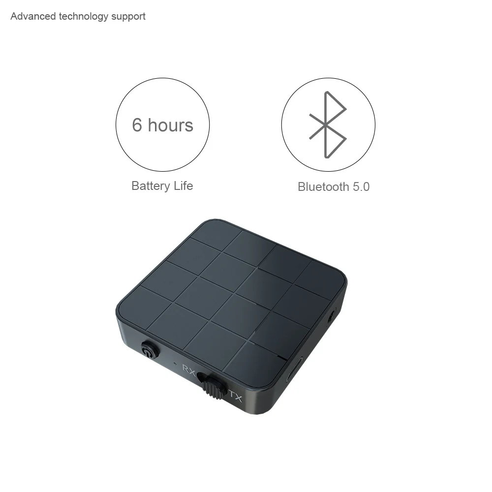 JINSERTA 2 в 1 Bluetooth 5,0 приемник передатчик 3,5 мм AUX аудио адаптер для автомобиля ТВ ПК динамик наушники беспроводной приемник